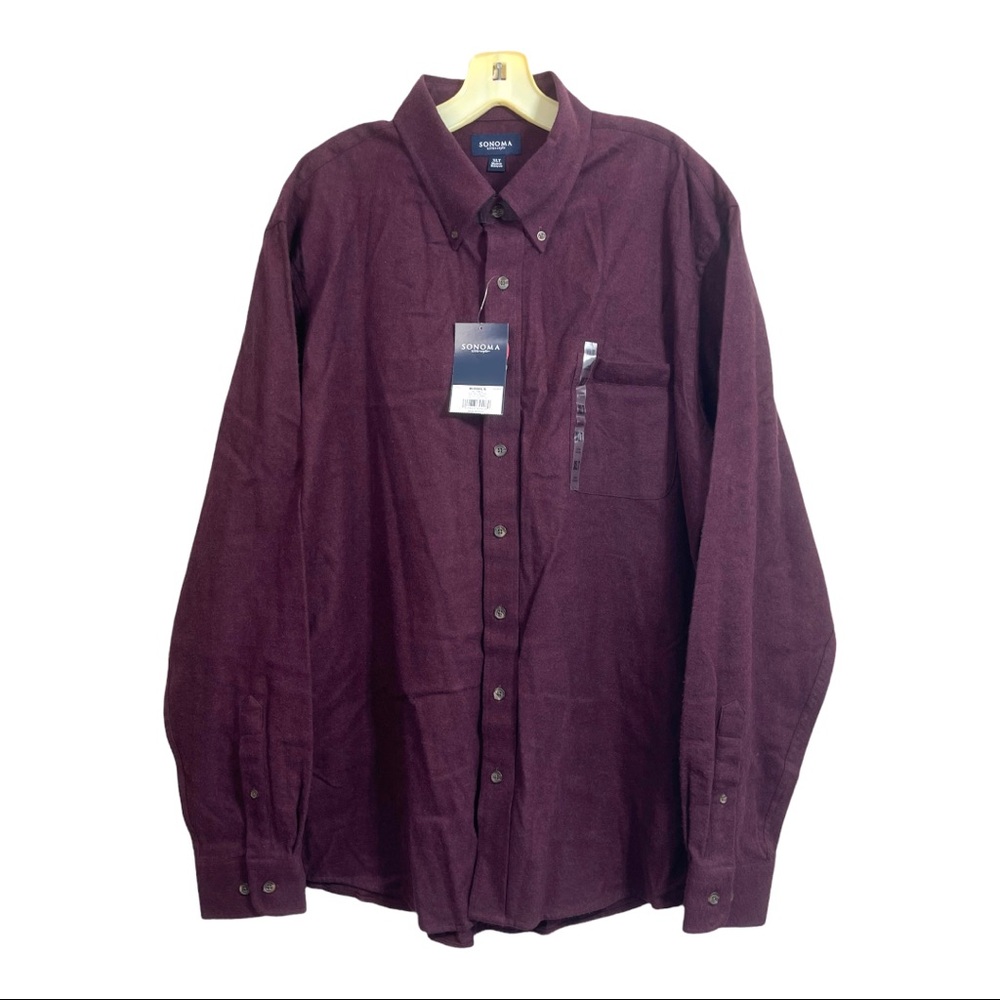 Sonoma Woven LS Button Down Shirt